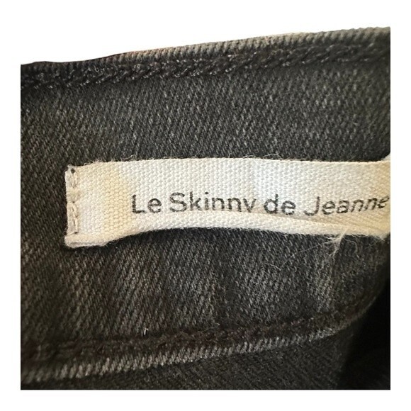 James Jeans Corduroy Black Randi Jeans Size 29 Made in USA - Picture 6 of 8